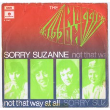 HOLLIES Sorry Suzanne / Not That Way At All (Parlophone R 5765) Holland 1969 PS 45